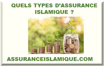 QUELS TYPES D’ASSURANCE ISLAMIQUE ?